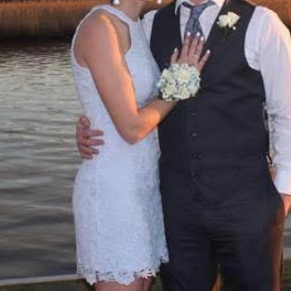 Lulus Ice Blue Dress